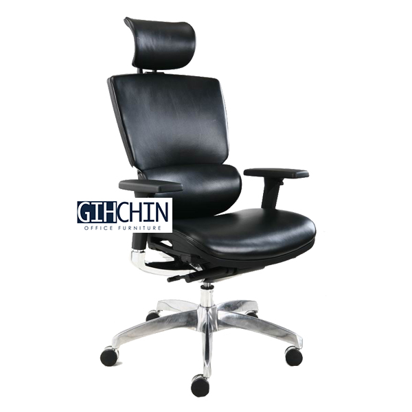GKC10牛皮人體工學椅 1