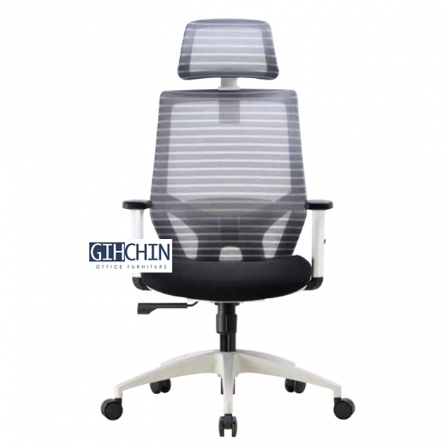 GEB09 設計款白框辦公椅 1